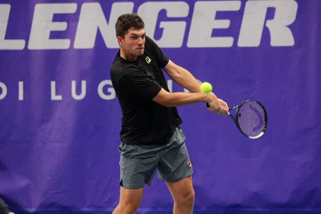 Benjamin KITTAY (USA) and Ryan SEGGERMAN (USA) during Challenger Citta di Lugano, International Tennis match in Lugano, Switzerland, February 26 2026  Copyright: xRobertaxCorradin IPAxSportx xipa-agency.netx xx IPA_72098143 IPA_Agency_IPA72098143