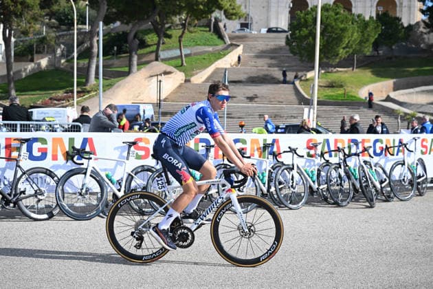 27-02-2026 Giro Di Sardegna; Tappa 03 Cagliari - Tortoli; 2026, Red Bull - Bora Hansgrohe Rookies; Finn, Lorenzo Mark; Cagliari; 