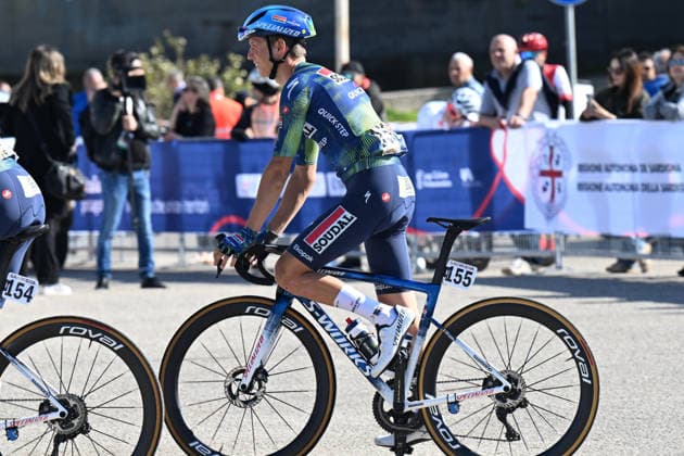 27-02-2026 Giro Di Sardegna; Tappa 03 Cagliari - Tortoli; 2026, Soudal - Quick Step; Vansevenant, Mauri; Cagliari; 
