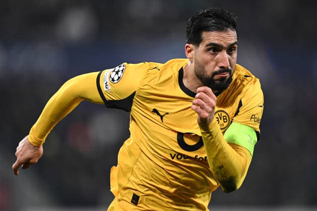 Mg Bergamo 25 02 2026 - Champions League Atalanta-Borussia Dortmund foto Matteo Gribaudi Image nella foto: Emre Can 
