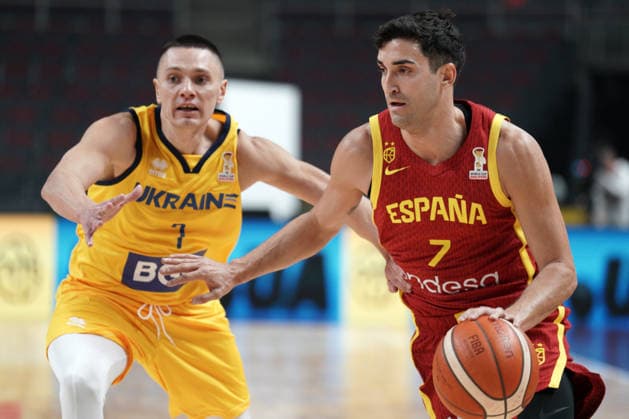 Basketball, World Cup Qualifier, Ukraine - Spain