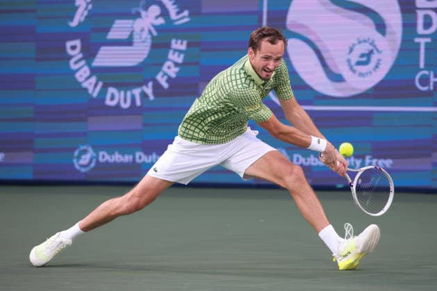Tennis, ATP tournament in Dubai