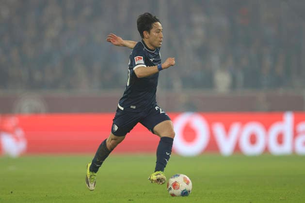 Koji Miyoshi VfL Bochum in action, on the ball, single action during the 2 Bundesliga match between Fortuna Düsseldorf and VfL Bochum, Merkur Spiel Arena on February 27, 2026 in Düsseldorf, Germany Photo by Oliver Kaelke DeFodi Images Koji Miyoshi VfL Bochum controls the ball during the 2 Bundesliga match between Fortuna Düsseldorf and VfL Bochum at Merkur Spiel Arena on February 27, 2026 in Düsseldorf, Germany Photo by Oliver Kaelke DeFodi Images Photo by Oliver Kaelke DeFodi Images