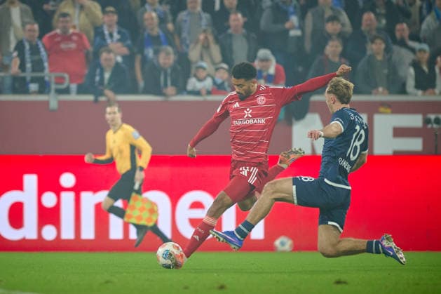 DUSSELDORF, GERMANY - 27 FEBRUARY, 2026: - The football match 2. Bundesliga Fortuna Duesseldorf - VfL Bochum 1848 at Merkur Spiel Arena.  Copyright: xVITALIIxKLIUIEVx