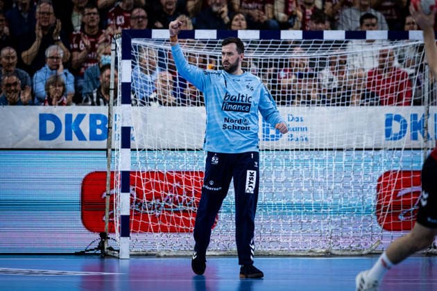 DAIKIN HBL SG Flensburg Handewitt vs HSG Wetzlar 27 02 26 Benjamin Buric No 01, SG Flensburg Handewitt DAIKIN HBL SG Flensburg Handewitt vs HSG Wetzlar, GP JOULE Arena on 27 02 26 Copyright: xBEAUTIFULxSPORTS MarioxM.xKobergx