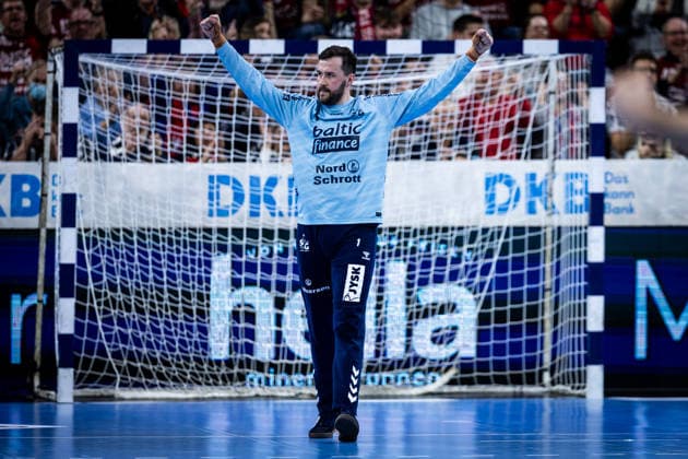 DAIKIN HBL SG Flensburg Handewitt vs. HSG Wetzlar 27 02 26 Benjamin Buric No 01, SG Flensburg Handewitt DAIKIN HBL SG Flensburg Handewitt vs. HSG Wetzlar, GP JOULE Arena on 27 02 26 Copyright: xBEAUTIFULxSPORTS MarioxM.xKobergx