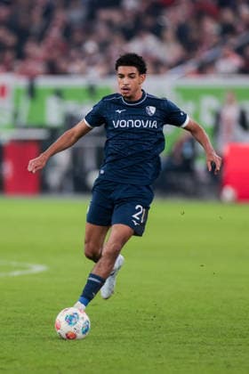 27 02 2026, Football, Season 2025 2026, 2 Bundesliga, 24 Matchday, Fortuna Düsseldorf VfL Bochum 1848, Francis Onyeka VfL Bochum 1848 , Düsseldorf MErkur Spiel Arena NRW Germany xRHR PHOTO DEx Copyright: DennisxEwert RHR-FOTOx RHR-FOTO DE
