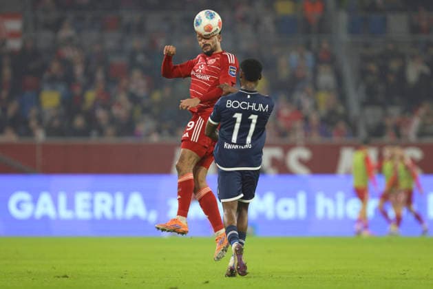 Emmanuel Iyoha Fortuna Düsseldorf and Moritz Broni Kwarteng VfL Bochum in a duel during the 2 Bundesliga match between Fortuna Düsseldorf and VfL Bochum, Merkur Spiel Arena on February 27, 2026 in Düsseldorf, Germany Photo by Oliver Kaelke DeFodi Images Emmanuel Iyoha Fortuna Düsseldorf and Moritz Broni Kwarteng VfL Bochum battle for the ball during the 2 Bundesliga match between Fortuna Düsseldorf and VfL Bochum at Merkur Spiel Arena on February 27, 2026 in Düsseldorf, Germany Photo by Oliver Kaelke DeFodi Images Photo by Oliver Kaelke DeFodi Images
