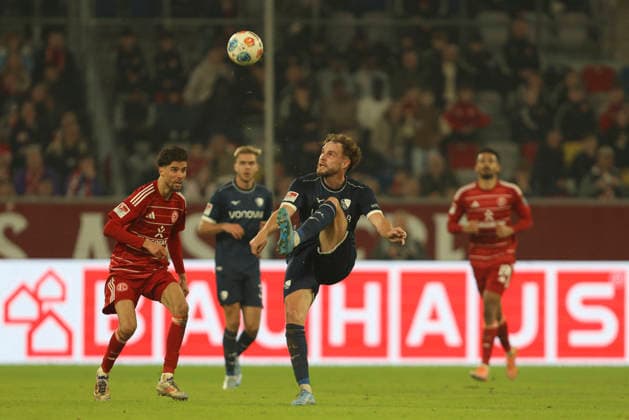 Anouar El Azzouzi Fortuna Düsseldorf and Philipp Strompf VfL Bochum in a duel during the 2 Bundesliga match between Fortuna Düsseldorf and VfL Bochum, Merkur Spiel Arena on February 27, 2026 in Düsseldorf, Germany Photo by Oliver Kaelke DeFodi Images Anouar El Azzouzi Fortuna Düsseldorf and Philipp Strompf VfL Bochum battle for the ball during the 2 Bundesliga match between Fortuna Düsseldorf and VfL Bochum at Merkur Spiel Arena on February 27, 2026 in Düsseldorf, Germany Photo by Oliver Kaelke DeFodi Images Photo by Oliver Kaelke DeFodi Images