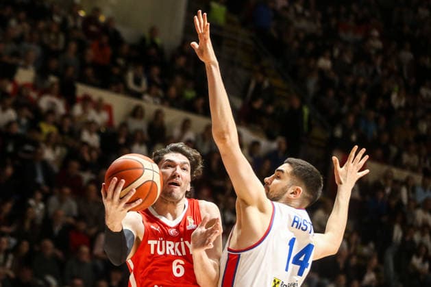 Serbia v Turkiye - 2027 World Cup European Qualifiers BELGRADE, SERBIA - FEBRUARY 27: Cedi Osman (6) of Turkiye in action during the 2027 World Cup European Qualifiers Group C third match between Serbia and Turkiye at the Aleksandar Nikolic Sports Hall in Belgrade, Serbia, on February 27, 2026. Filip Stevanovic Anadolu Belgrade Serbia. Editorial use only. Please get in touch for any other usage.  Copyright: x2026xAnadoluxFilipxStevanovicx