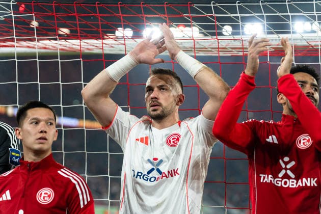 Germany 2 Bundesliga 2025 2026 Fortuna Düsseldorf vs VfL Bochum 24 Matchday 27 02 2026 Merkur Spiel Arena Nordrhein Westfalen Florian Kastenmeier Fortuna Düsseldorf, 33 Copyright: xCelinaxLeiersx