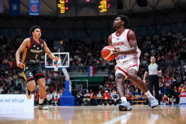 Croatia v Germany: Group E - FIBA World Cup 2026 European Qualifier Jaleen Smith of Croatia during the FIBA Basketball World Cup 2027 Group E European Qualifier between Croatia v Germany at Drazen Petrovic Basketball Center on February 27, 2026 in Zagreb, Croatia, Croatia.  IgorxKralj PIXSELL