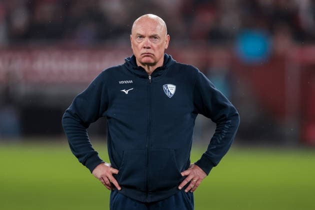 27 02 2026, Football, Season 2025 2026, 2 Bundesliga, 24 Matchday, Fortuna Düsseldorf VfL Bochum 1848, Coach Uwe Rösler VfL Bochum 1848 , Düsseldorf MErkur Spiel Arena NRW Germany xRHR PHOTO DEx Copyright: DennisxEwert RHR-FOTOx RHR-FOTO DE