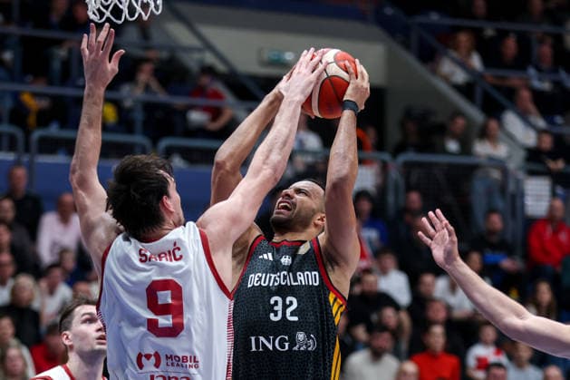 Basketball, World Cup Qualifier, Croatia - Germany