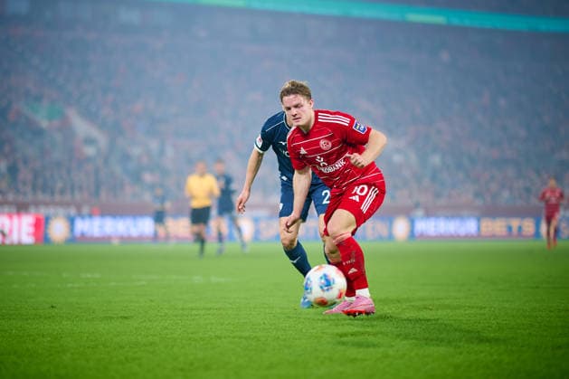 DUSSELDORF, GERMANY - 27 FEBRUARY, 2026: - The football match 2. Bundesliga Fortuna Duesseldorf - VfL Bochum 1848 at Merkur Spiel Arena.  Copyright: xVITALIIxKLIUIEVx