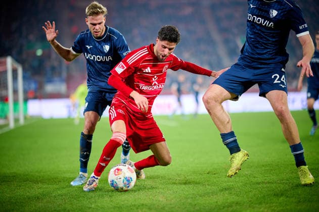 DUSSELDORF, GERMANY - 27 FEBRUARY, 2026: - The football match 2. Bundesliga Fortuna Duesseldorf - VfL Bochum 1848 at Merkur Spiel Arena.  Copyright: xVITALIIxKLIUIEVx