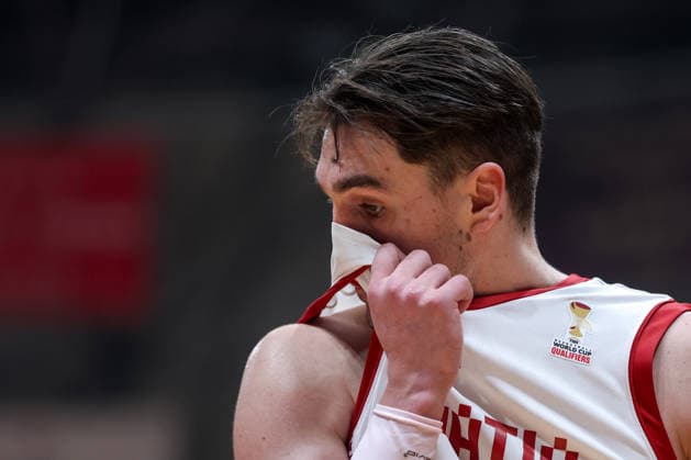 Croatia v Germany: Group E - FIBA World Cup 2026 European Qualifier Mario Hezonja of Croatia during the FIBA Basketball World Cup 2027 Group E European Qualifier between Croatia v Germany at Drazen Petrovic Basketball Center on February 27, 2026 in Zagreb, Croatia, Croatia.  IgorxKralj PIXSELL
