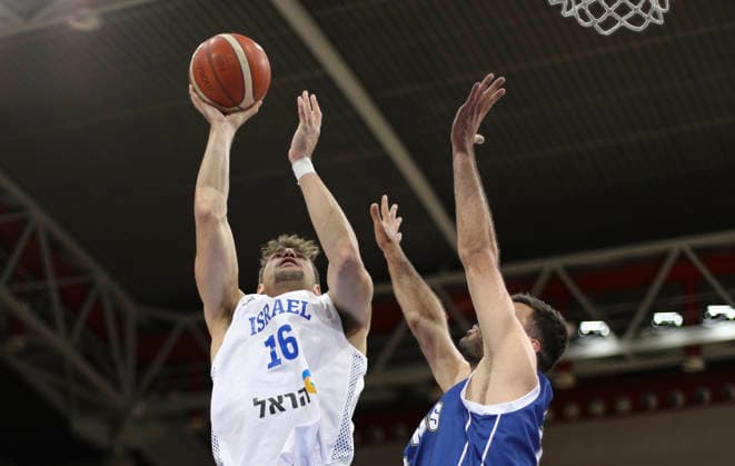 FIBA Basketball World Cup 2027 European Qualifiers Cyprus Israel s Yotam Hanochi attacks the basketball hoop during the 2027 FIBA ‹‹Basketball World Cup qualifier between Israel and Cyprus at the Spyros Kyprianou Stadium in Limassol, Cyprus, Friday, February 27, 2026. Limassol Cyprus  Copyright: xDanilxShamkinx originalFilename:shamkin-notitle260227_npYBU.jpg