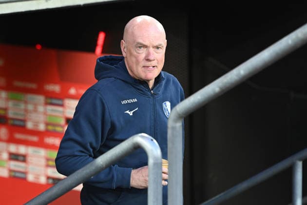Coach Uwe ROESLER Rösler, BO Soccer 2 Bundesliga, 24 Matchday, Fortuna Duesseldorf D VfL Bochum 2 1 on 27 02 2026 at Merkur Spiel Arena Duesseldorf Germany DFL regulations prohibit any use of photographs as image sequences and or quasi video ÃÂ