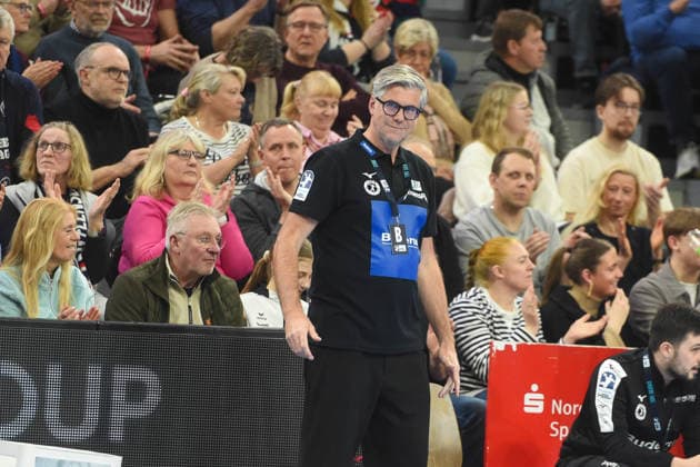 Handball I Men I Season 2025 2026 I Bundesliga I 23 Matchday I SG Flensburg Handewitt HSG Wetzlar I 27 02 2026 Runar Sigtryggsson Coach, HSG Wetzlar Copyright: xLobeca JanxKirschnerx