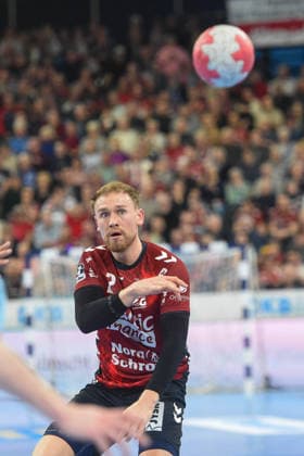 Handball I Men I Season 2025 2026 I Bundesliga I 23 Matchday I SG Flensburg Handewitt HSG Wetzlar I 27 02 2026 Simon Pytlick 2, SG Flensburg Handewitt Copyright: xLobeca JanxKirschnerx
