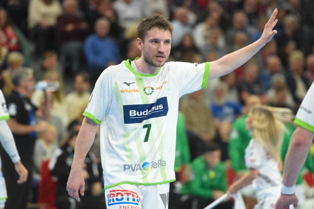 Handball I Men I Season 2025 2026 I Bundesliga I 23 Matchday I SG Flensburg Handewitt HSG Wetzlar I 27 02 2026 Dominik Mappes 7, HSG Wetzlar Copyright: xLobeca JanxKirschnerx