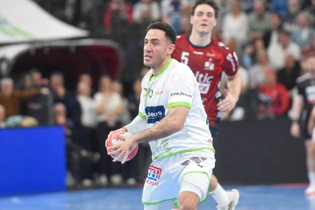 Handball I Men I Season 2025 2026 I Bundesliga I 23 Matchday I SG Flensburg Handewitt HSG Wetzlar I 27 02 2026 Ahmed Nafea 79, HSG Wetzlar Copyright: xLobeca JanxKirschnerx