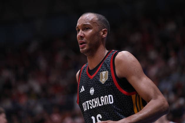 Zagreb, Croatia, 27.2.2026. FIBA Baskeball World Cup, European Qualifiers, First Round Group E, Drazen Petrovic Basketball Center, Croatia (CRO). Croatia vs Germany (93 - 88) Louis OLINDE (16) 