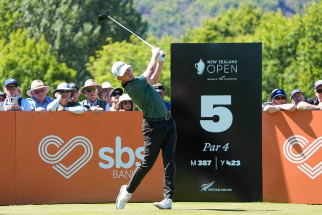 GOLF NEW ZEALAND OPEN, Daniel Hillier of New Zealand during Round 3 of the 105th New Zealand Open at Millbrook Resort, Arrowtown, New Zealand, Saturday, February 28th, 2026, ( NO ARCHIVING Arrowtown Otago New Zealand  Copyright: xMichaelxThomasx 20260228111222770495