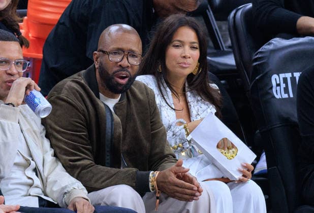 February 26, 2026, Inglewood, California, USA: Kenny Smith and Tia Jurcic attend the NBA, Basketball Herren, USA regular season game between the of the Los Angeles Clippers and the Minnesota Timberwolves on Thursday February 26, 2026 at Intuit Dome Arena in Inglewood, California. Clippers lose to Timberwolves, 88-94. JAVIER ROJAS PI Clippers Lose To Timberwolves, 88-94 - ZUMAp124 20260226_zaa_p124_179 Copyright: xJavierxRojasx