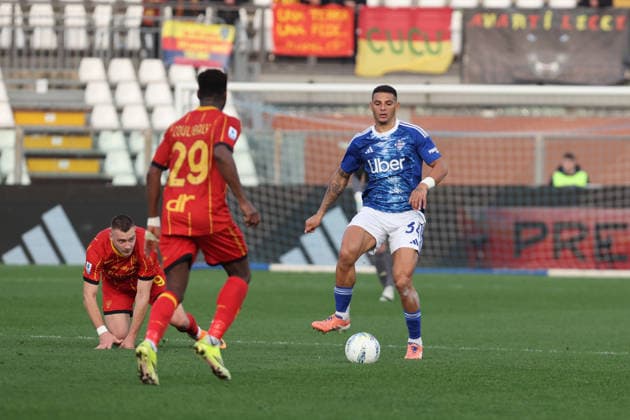 Como™s Diego Carlos during the Serie A soccer match between Como and Lecce at the Giuseppe Sinigaglia stadium in Como, north Italy - February 28, 2026 - Soccer.  Copyright: xAntonioxSaia LaPressex