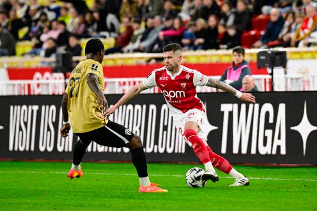 FOOTBALL : AS Monaco VS Angers SCO - Ligue 1 McDonald s - 28 02 2026 Caio Henrique (ASM) - Ligue 1 McDonald s match between AS Monaco and Angers SCO on February 28, 2026 at the Louis II Stadium in Monaco MonacoMonaco  Copyright: xWilliamxCannarellax