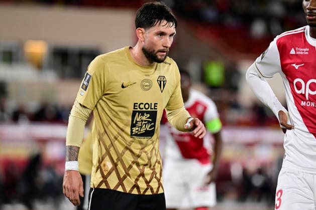 FOOTBALL : AS Monaco VS Angers SCO - Ligue 1 McDonald s - 28 02 2026 Jordan Lefort (SCO) - Ligue 1 McDonald s match between AS Monaco and Angers SCO on February 28, 2026 at the Louis II Stadium in Monaco MonacoMonaco  Copyright: xWilliamxCannarellax