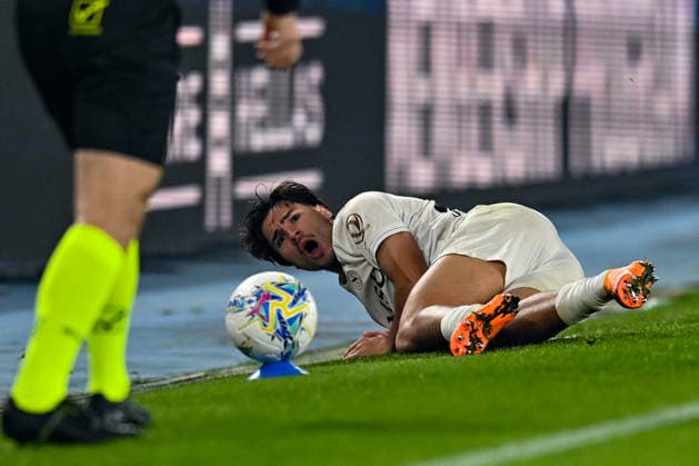 CALCIO - Serie A - Hellas Verona FC vs SSC Napoli Napoli s Antonio Vergara shows his disappointment during Hellas Verona FC vs SSC Napoli, Italian soccer Serie A match in Verona, Italy, February 28 2026 Verona Italy  Copyright: xIPAxSport ABACAx