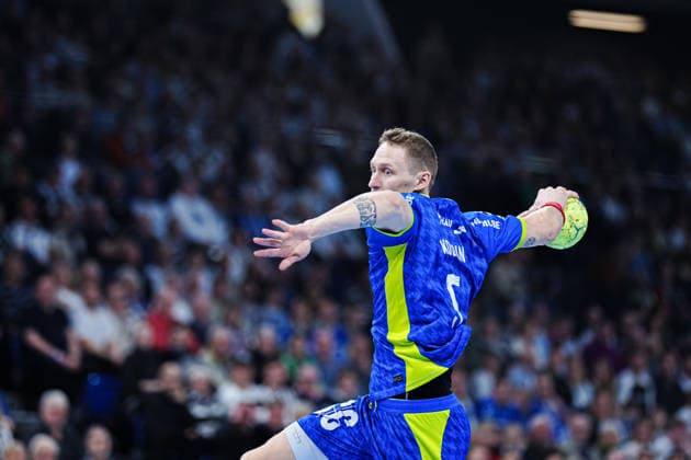 Throw Goal Tilen Kodrin VfL Gummersbach, 05 GER, THW Kiel vs VfL Gummersbach, Handball, 1 Bundesliga, Matchday 23, Season 2025 2026, 28 02 2026 GER, THW Kiel vs VfL Gummersbach, Handball, 1 Bundesliga, Matchday 23, Season 2025 2026, 28 02 2026 Kiel Copyright: xEibner-Pressefoto MarcelxvonxFehrnx EP_MFN