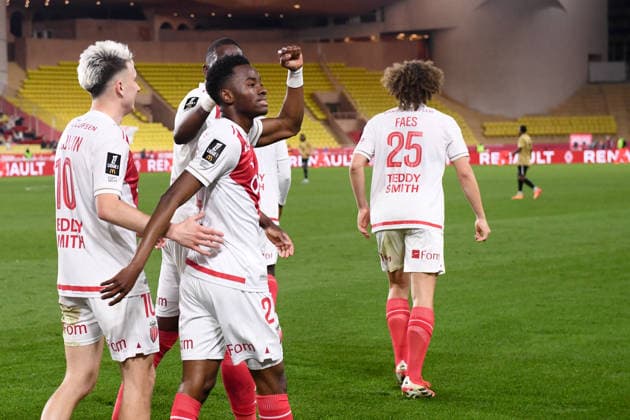AS Monaco v Angers SCO - Ligue 1 McDonald s 2025 2026 24 Simon ADINGRA (asm) during the Ligue 1 McDonald s match between Monaco and Angers at Stade Louis II on February 28, 2026 in Monaco, Monaco. Monaco Monaco  Copyright: xFEPx 776348302