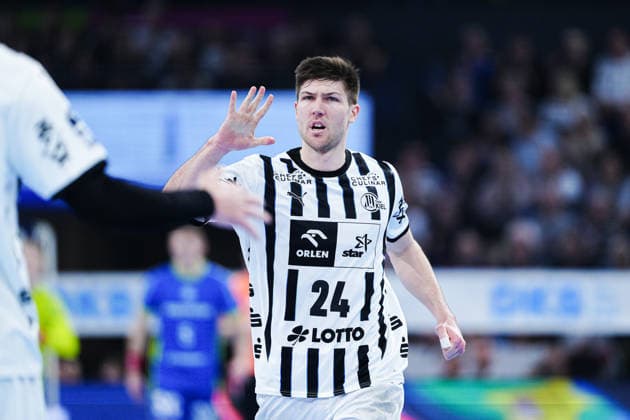 Lukas Zerbe THW Kiel, 24 GER, THW Kiel vs VfL Gummersbach, Handball, 1 Bundesliga, Matchday 23, Season 2025 2026, 28 02 2026 GER, THW Kiel vs VfL Gummersbach, Handball, 1 Bundesliga, Matchday 23, Season 2025 2026, 28 02 2026 Kiel Copyright: xEibner-Pressefoto MarcelxvonxFehrnx EP_MFN