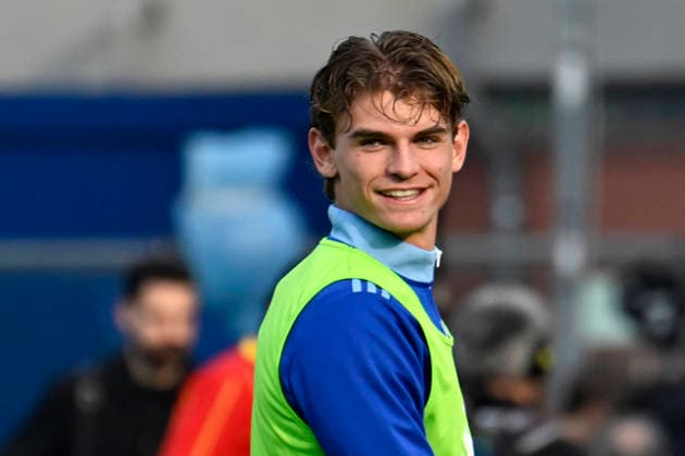NICO PAZ, Como, Serie A 2025-26, Como-Lecce 3-1, primo piano, head shot, portrait, smile, sorriso, gesti SERIE A 2025-26 COMO-LECCE 3-1