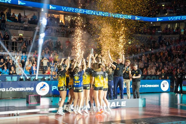 Volleyball, Women, DVV Cup Final, VfB Suhl - MTV Stuttgart