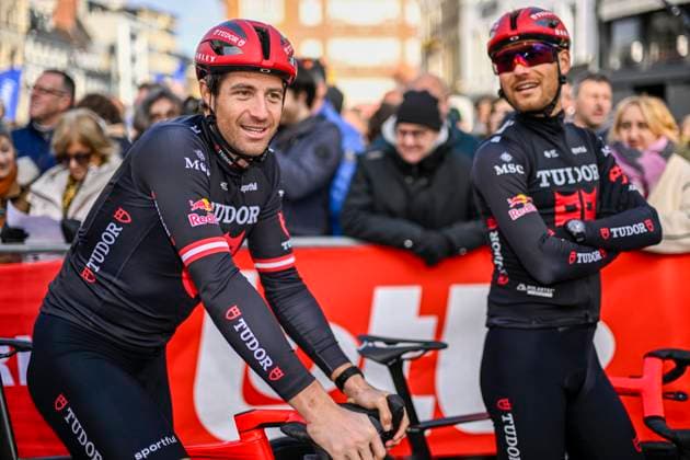 Kuurne Brussel Kuurne 2026 Cycling Race KUURNE, BELGIUM - MARCH 01 : Haller Marco (AUT) of Tudor Pro Cycling Team before the start of the race during the 78th edition of Kuurne Brussel Kuurne an UCI ProSeries 1.Pro one day cycling road race for Men Elite of 194 km with start in Kortrijk and finish in Kuurne on March 1, 2026 in Kuurne, Belgium, 01 03 2026 ( Motordriver Kenny Verfaillie - Kuurne Belgium  Copyright: xNicoxVereeckenx