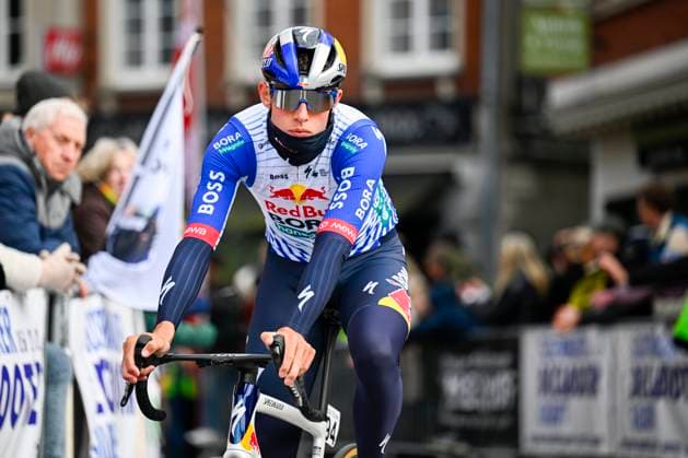 Kuurne Brussel Kuurne 2026 Cycling Race KUURNE, BELGIUM - MARCH 01 : Pithie Laurence (NZL) of Red Bull - BORA - hansgrohe before the start of the race during the 78th edition of Kuurne Brussel Kuurne an UCI ProSeries 1.Pro one day cycling road race for Men Elite of 194km with start in Kortrijk and finish in Kuurne on March 1, 2026 in Kuurne, Belgium, 01 03 2026 ( Motordriver Kenny Verfaillie - Kuurne Belgium  Copyright: xTomasxSiskx