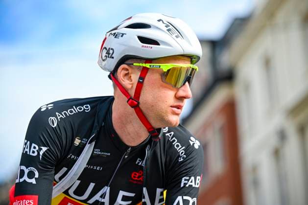 Kuurne Brussel Kuurne 2026 Cycling Race KUURNE, BELGIUM - MARCH 01 : Wellens Tim (BEL) of UAE Team Emirates XRG before the start of the race during the 78th edition of Kuurne Brussel Kuurne an UCI ProSeries 1.Pro one day cycling road race for Men Elite of 194km with start in Kortrijk and finish in Kuurne on March 1, 2026 in Kuurne, Belgium, 01 03 2026 ( Motordriver Kenny Verfaillie - Kuurne Belgium  Copyright: xTomasxSiskx