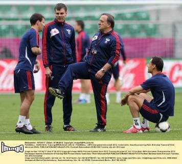 Football, EURO 2012, Training Russia