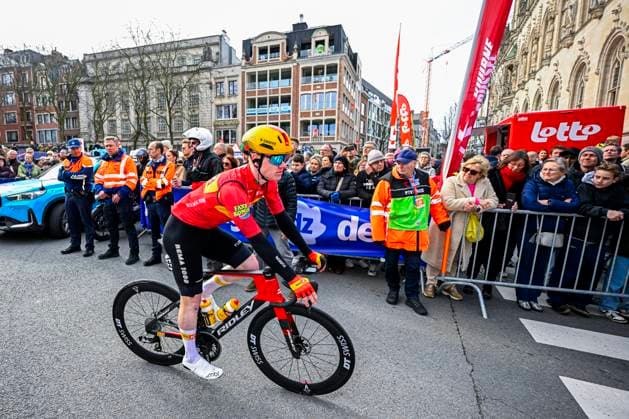 Kuurne Brussel Kuurne 2026 Cycling Race KUURNE, BELGIUM - MARCH 01 : Pedersen Henrik (DEN) of Uno-X Mobility before the start of the race during the 78th edition of Kuurne Brussel Kuurne an UCI ProSeries 1.Pro one day cycling road race for Men Elite of 194km with start in Kortrijk and finish in Kuurne on March 1, 2026 in Kuurne, Belgium, 01 03 2026 ( Motordriver Kenny Verfaillie - Kuurne Belgium  Copyright: xTomasxSiskx