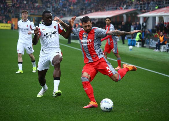 Cremonese Giuseppe Pezzella during the Serie A soccer match between Cremonese and Milan at the Giovanni Zini in Cremona, north west Italy - Domenica , 1 Marzo 2026. - Soccer .  Copyright: xAlbertoxMariani LaPressex
