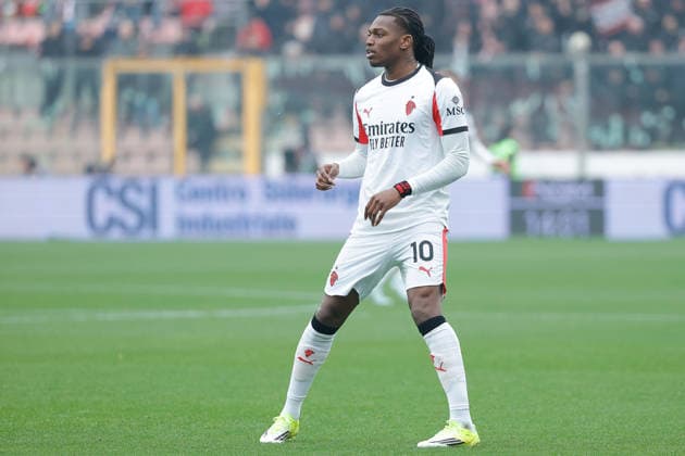 1st March 2026; Stadio Giovanni Zini, Cremona, Lombardy, Italy, Serie A Football, Cremonese versus AC Milan; Rafael Le& xe3;o of AC Milan  EmanuelexPennacchio