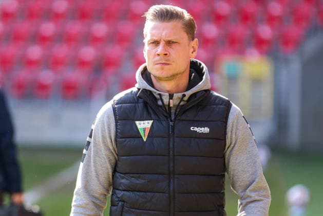 01.03.2026, Tychy Mecz Betclic I liga sezon 2025 26 GKS Tychy - Puszcza Niepolomice - Football Match Polish Top League GKS Tychy - Puszcza Niepolomice Nz. Lukasz Piszczek Fot. Michal Chwieduk Arena Akcji NEWSPIX.PL --- newspix.pl 