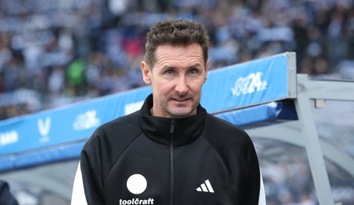 Coach Miroslav Klose Portrait Portrait Single image close up Sport Soccer Football DFL 2 Bundesliga Men 24 Matchday Season 2025 2026 01 03 2026 Hertha BSC Berlin vs 1 FC Nürnberg FCN DFL regulations prohibit any use of photographs as image sequences and or quasi video