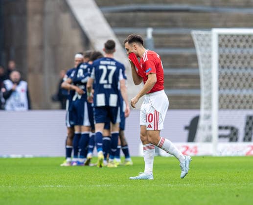 Football, Men, Season 2025 2026, 2 Bundesliga 24 Matchday , Hertha BSC 1 FC Nürnberg, Julian Justvan Nürnberg , Disappointment after conceding 1 0, 01 03 2026, Copyright: xSebastianxRäppold MatthiasxKochx