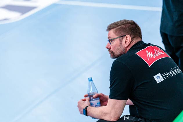 Aaron Ziercke GWD Minden, Coach GER, GWD Minden vs TVB Stuttgart, Handball, 1 Bundesliga, Matchday 23, Season 2025 2026, 01 03 2026 GER, GWD Minden vs TVB Stuttgart, Handball, 1 Bundesliga, Matchday 23, Season 2025 2026, 01 03 2026 Minden Copyright: xEibner-Pressefoto JanxRollingerx EP_JSK